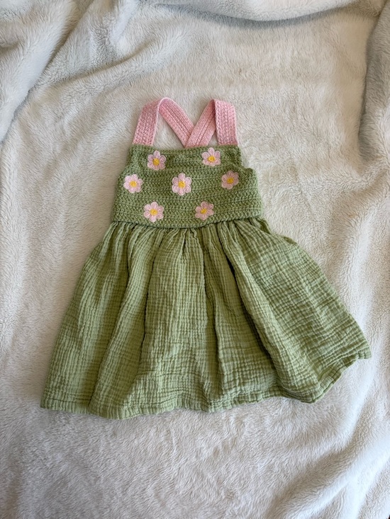 Kensie Girl Other - Kenzie girl crochet and muslin summer dress 2T toddler girl flowers sundress